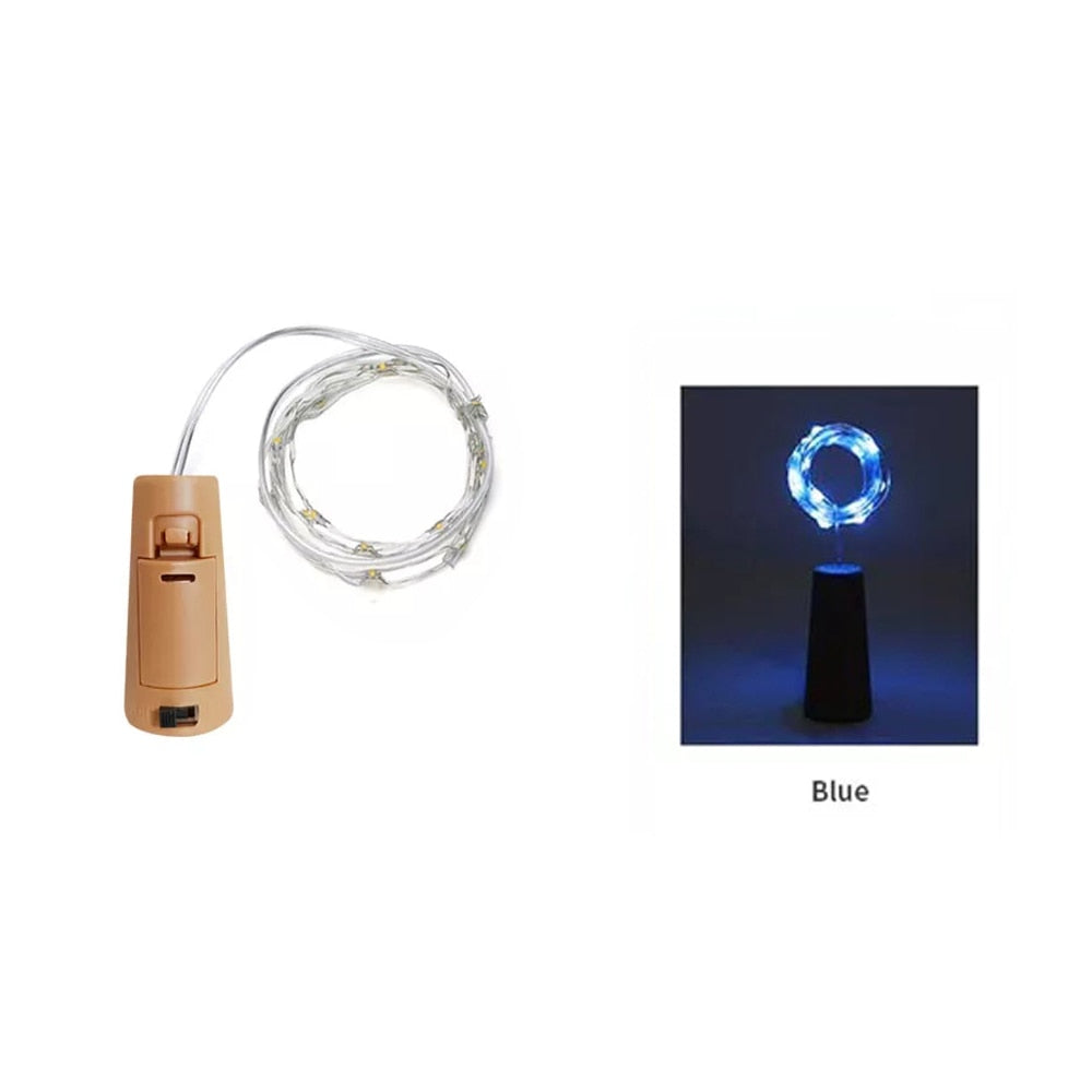 Wine Bottle Light for bar -string lights -decoration for wine bottle -fairy lights