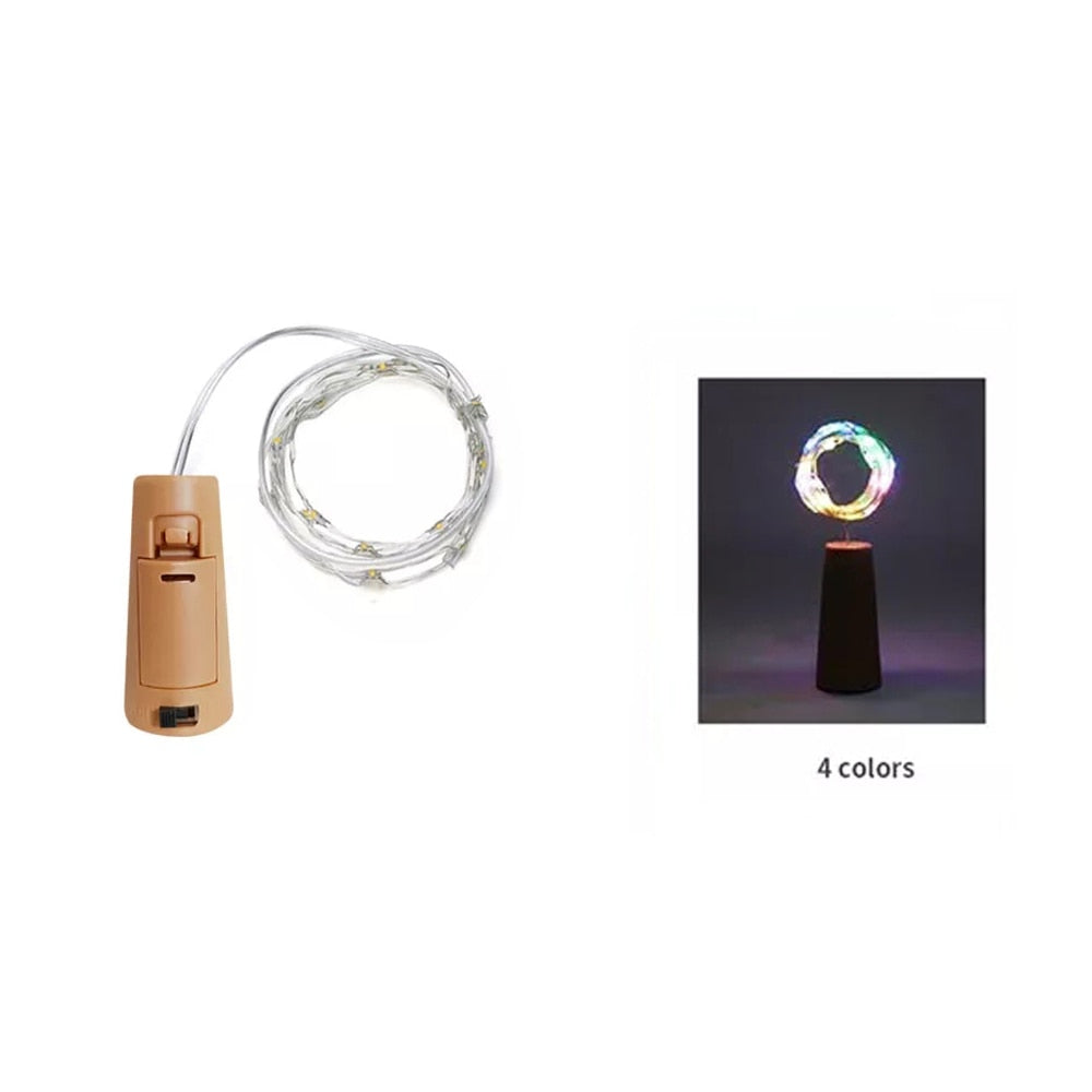 Wine Bottle Light for bar -string lights -decoration for wine bottle -fairy lights