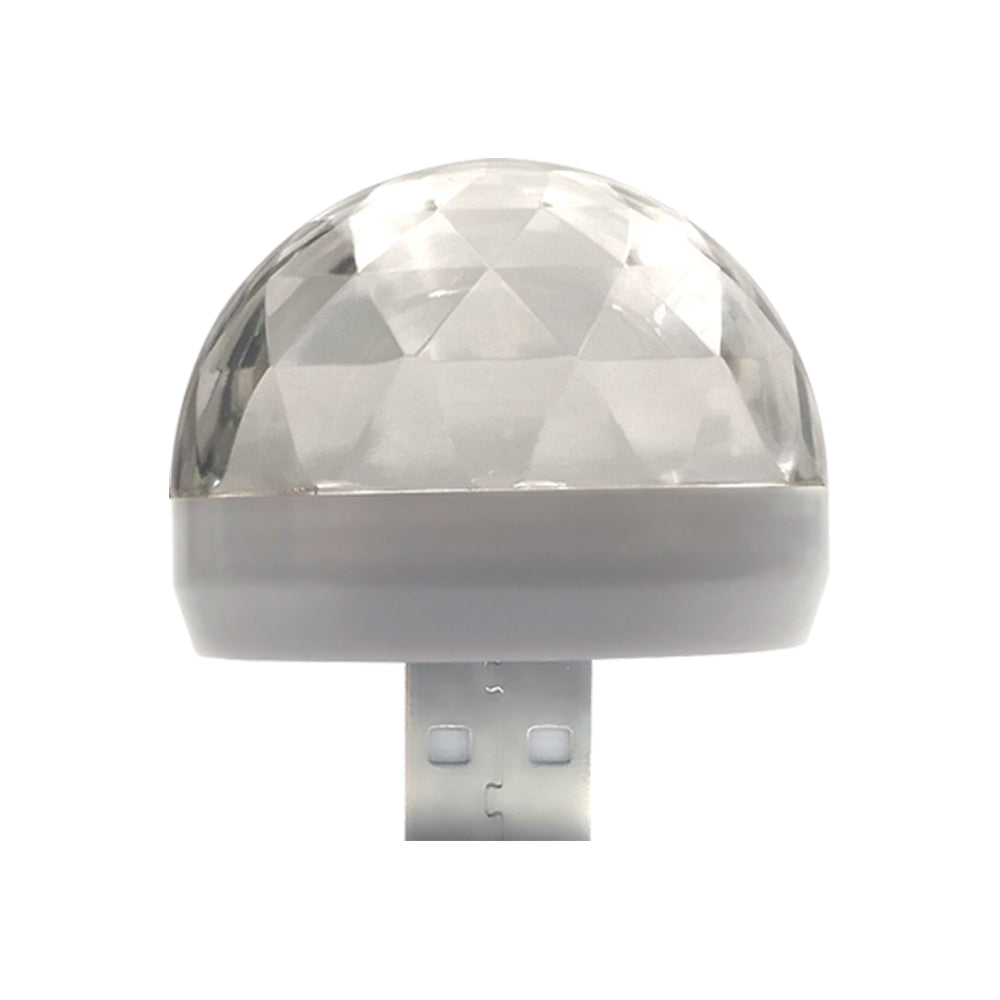 USB Disco Light USB Portable -DJ Mini Colorful Music Sound Led - Party Atmosphere Interior