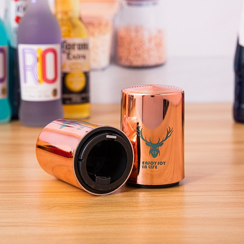 Portable Press Magnetic Beer Opener - Party Automatic Gadget