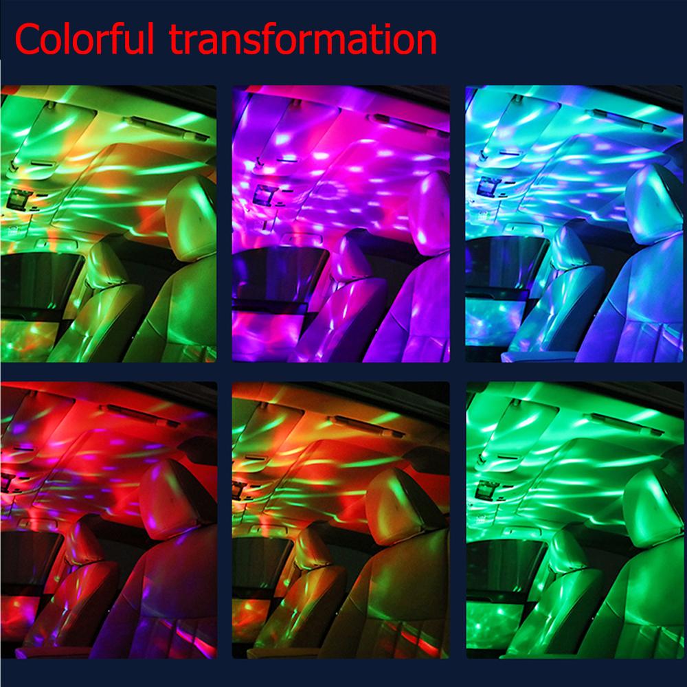 USB Disco Light USB Portable -DJ Mini Colorful Music Sound Led - Party Atmosphere Interior