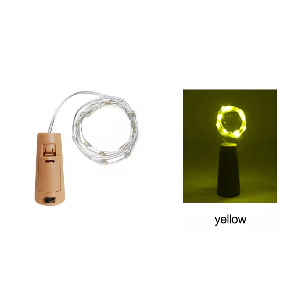 Wine Bottle Light for bar -string lights -decoration for wine bottle -fairy lights