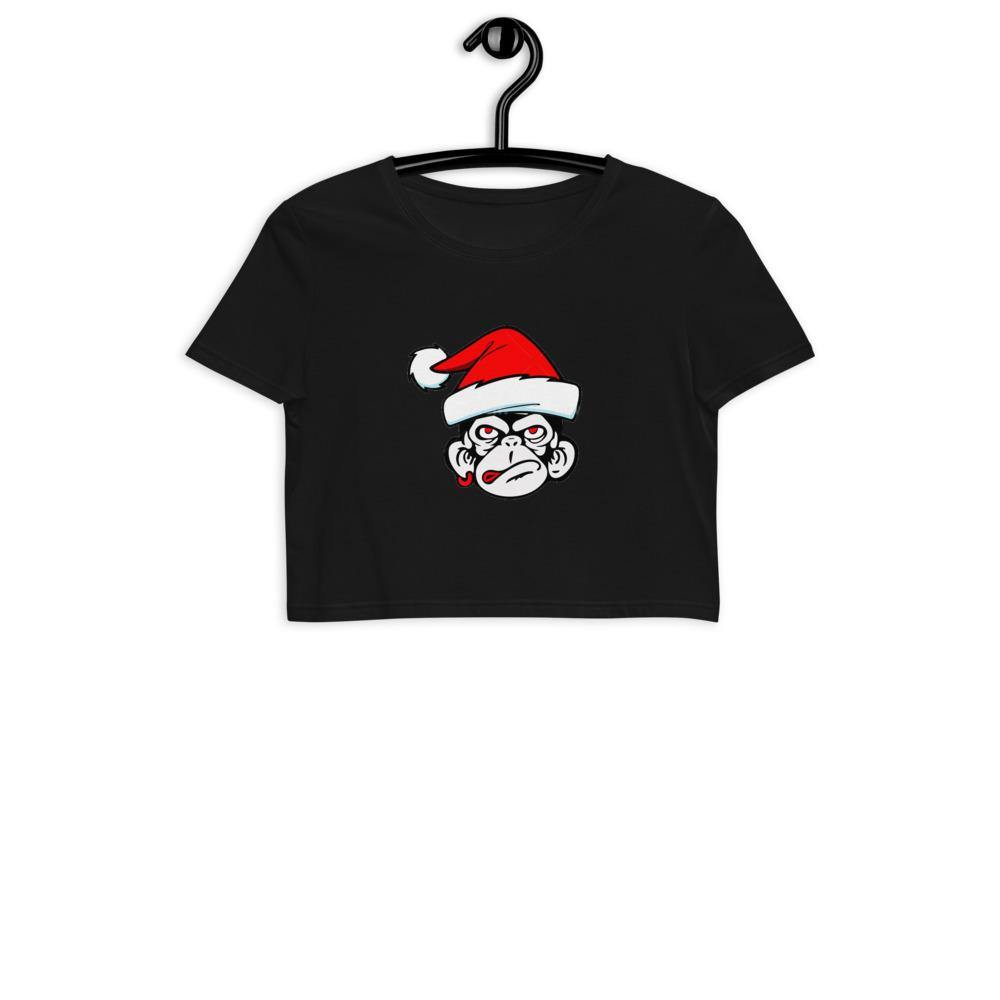 Zhot Shotz Monkey-Organic Crop Top - Zhot Shop