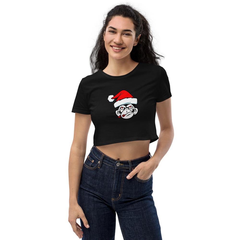 Zhot Shotz Monkey-Organic Crop Top - Zhot Shop