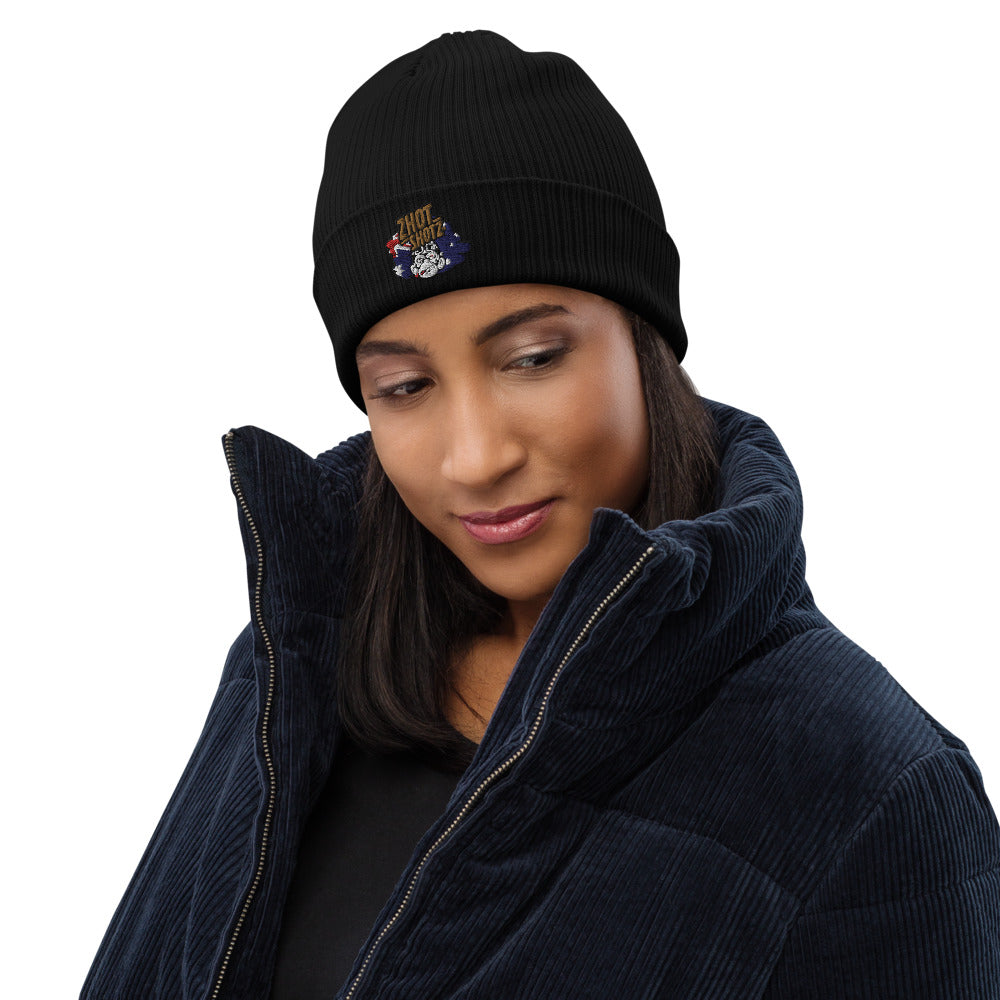 Zhot Shtz-Organic ribbed beanie