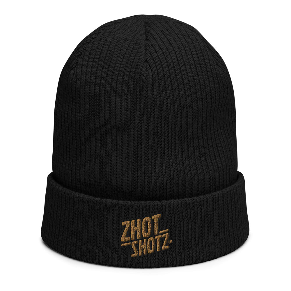 Zhot Shtz-Organic ribbed beanie