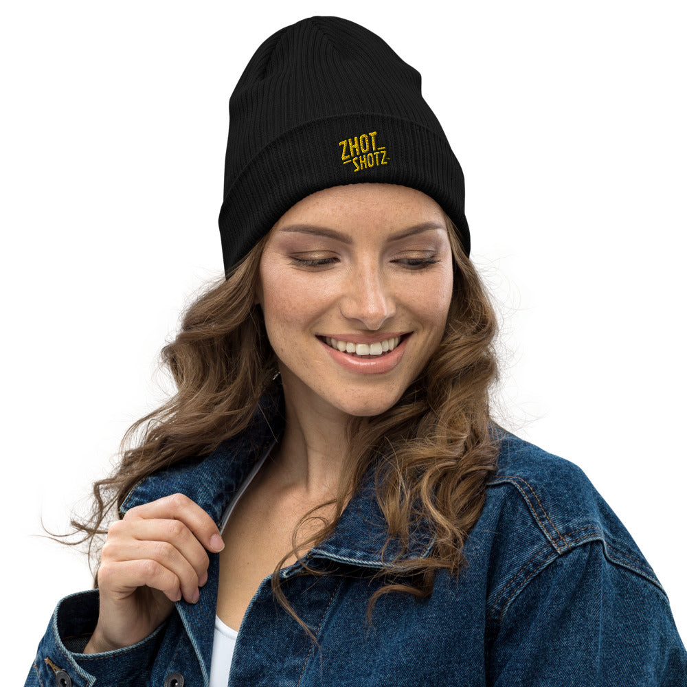 Zhot Shtz-Organic ribbed beanie