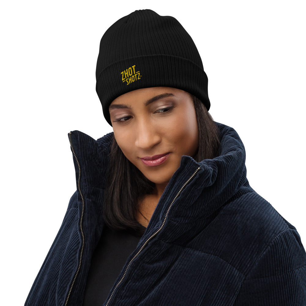 Zhot Shtz-Organic ribbed beanie