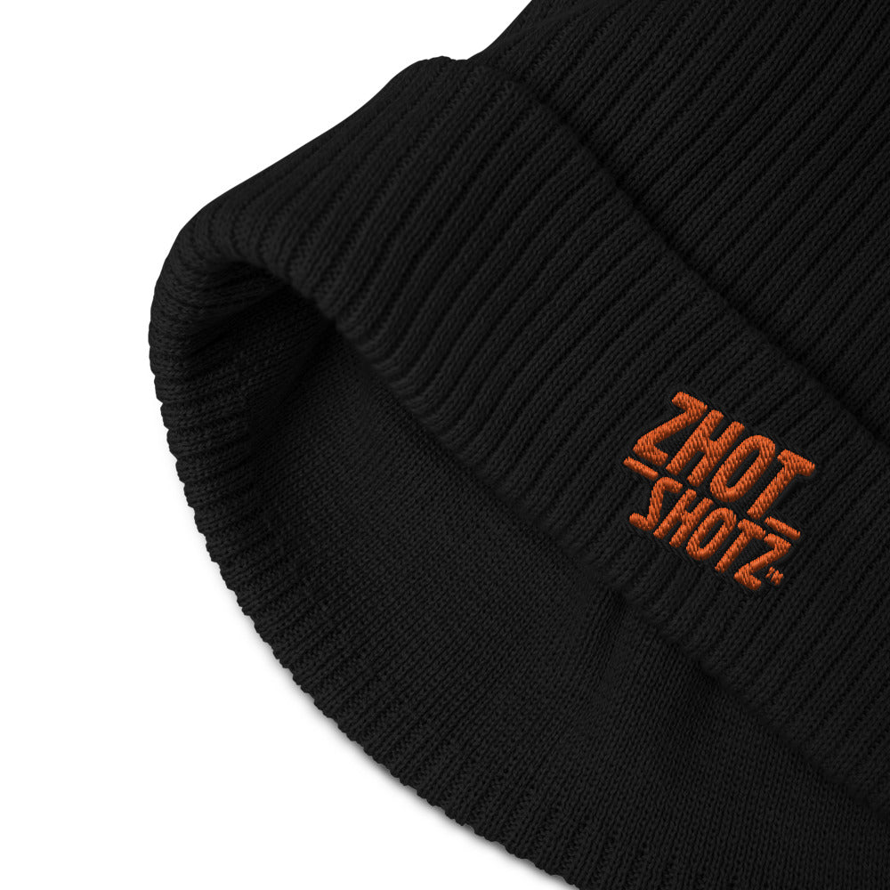 Zhot Shtz-Organic ribbed beanie