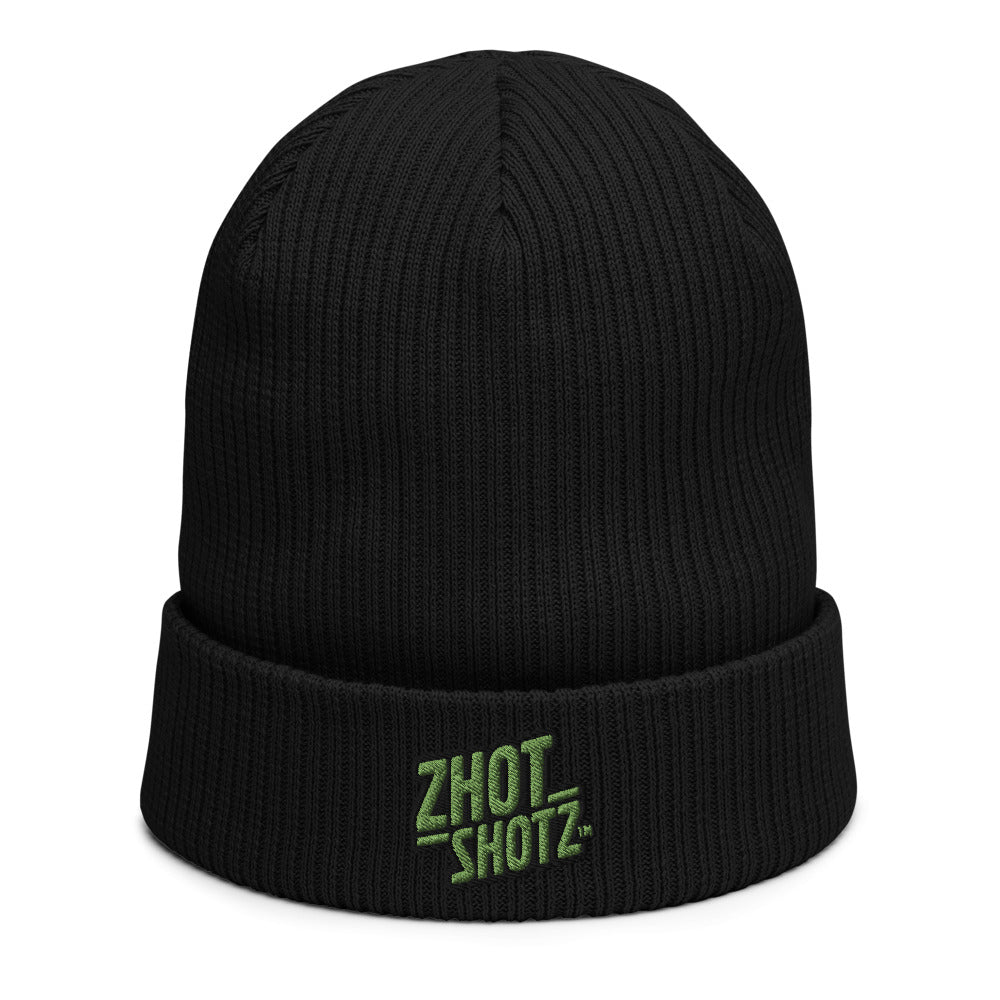 Zhot Shtz-Organic ribbed beanie