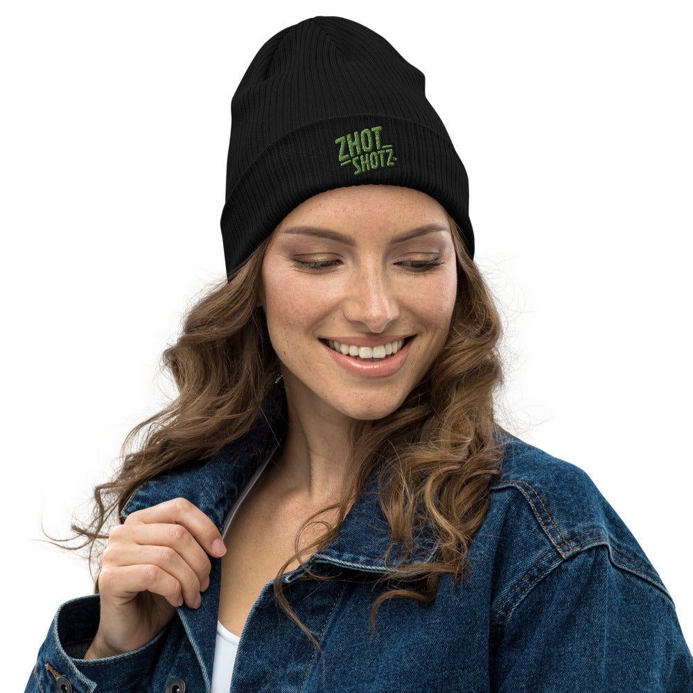 Zhot Shtz-Organic ribbed beanie