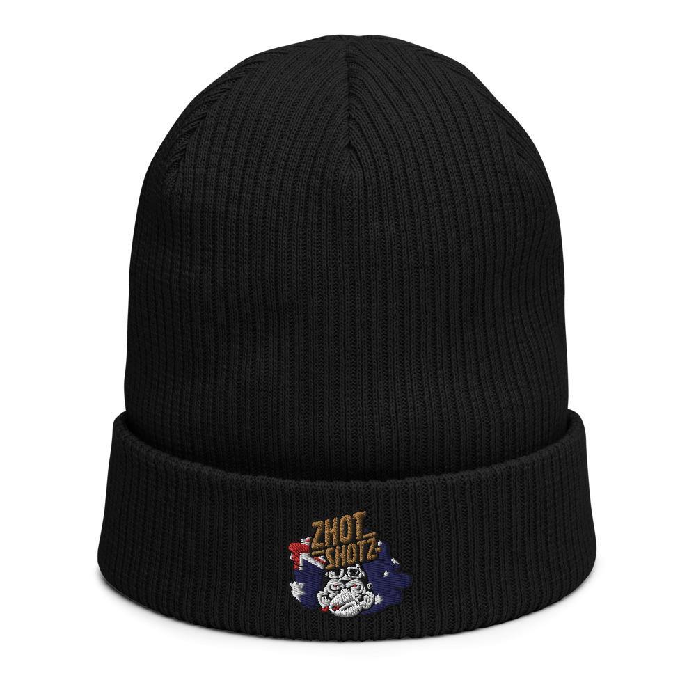 Zhot Shots Monkey-Organic ribbed beanie - Zhot Shop