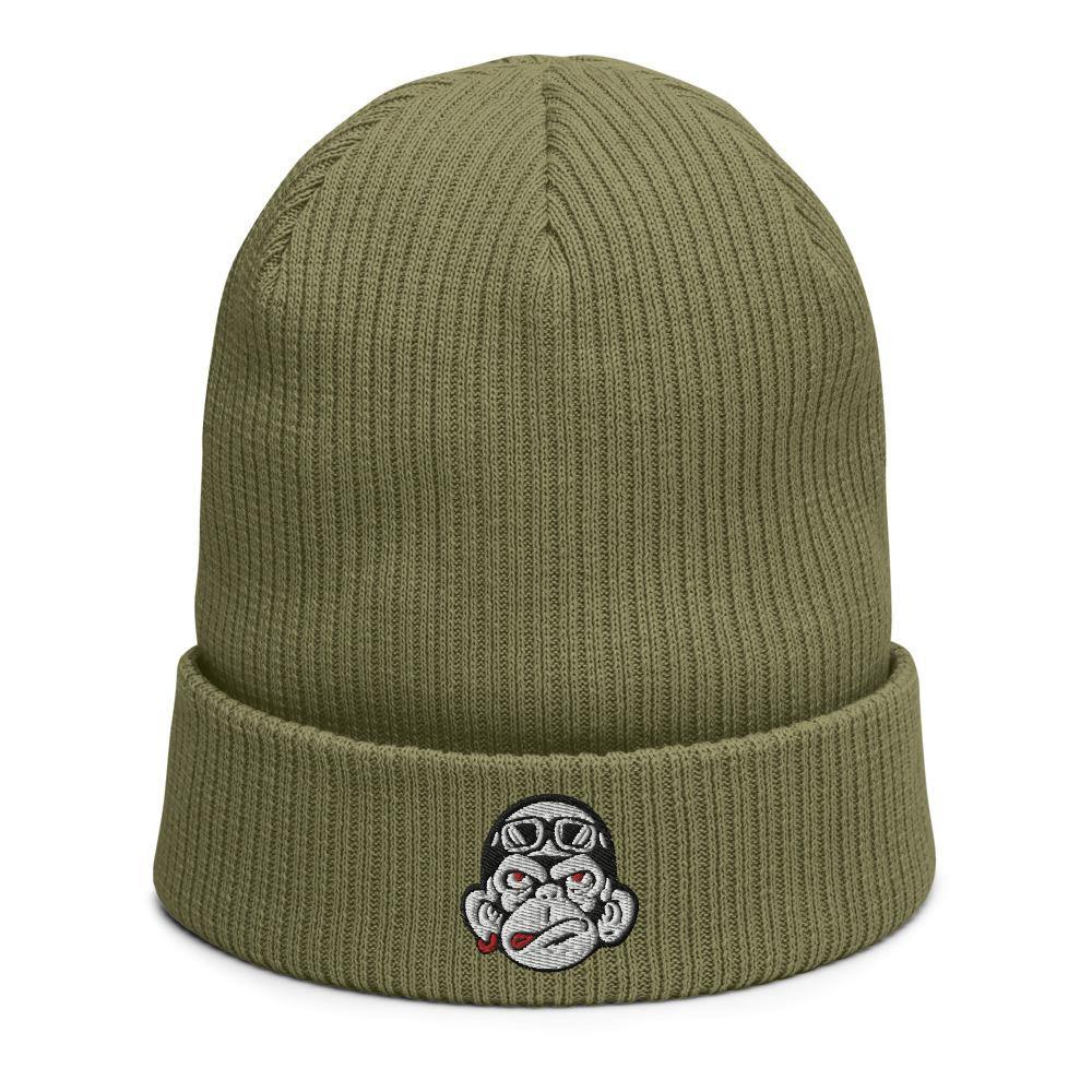 Zhot Shotz Monckey-Organic ribbed beanie - Zhot Shop
