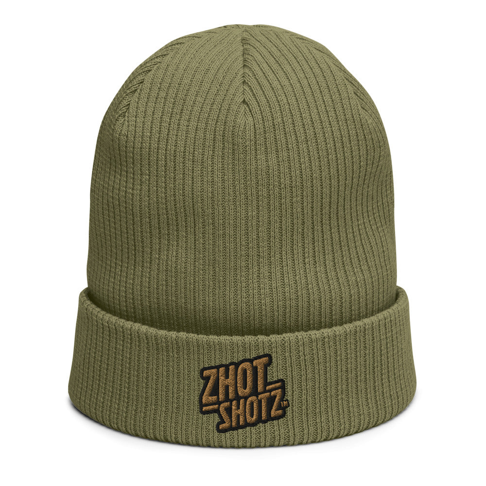 Zhot Shtz-Organic ribbed beanie