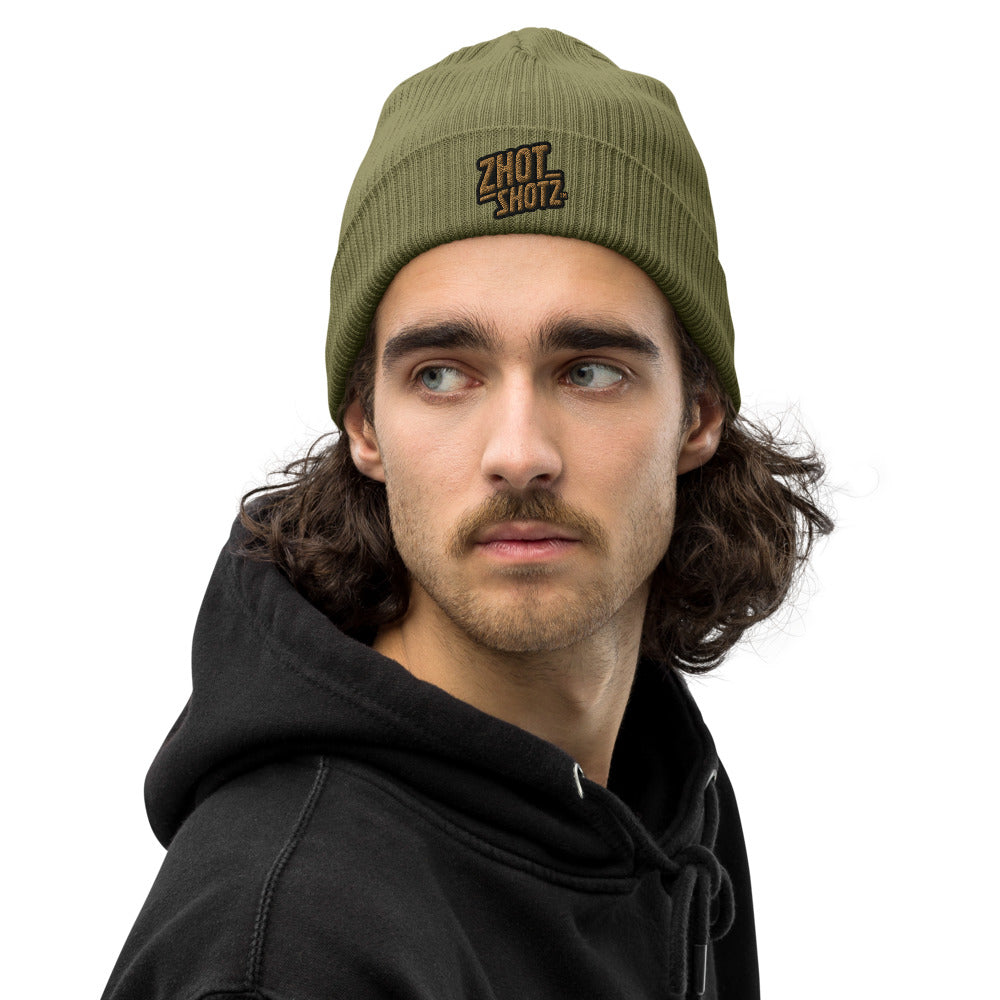 Zhot Shtz-Organic ribbed beanie