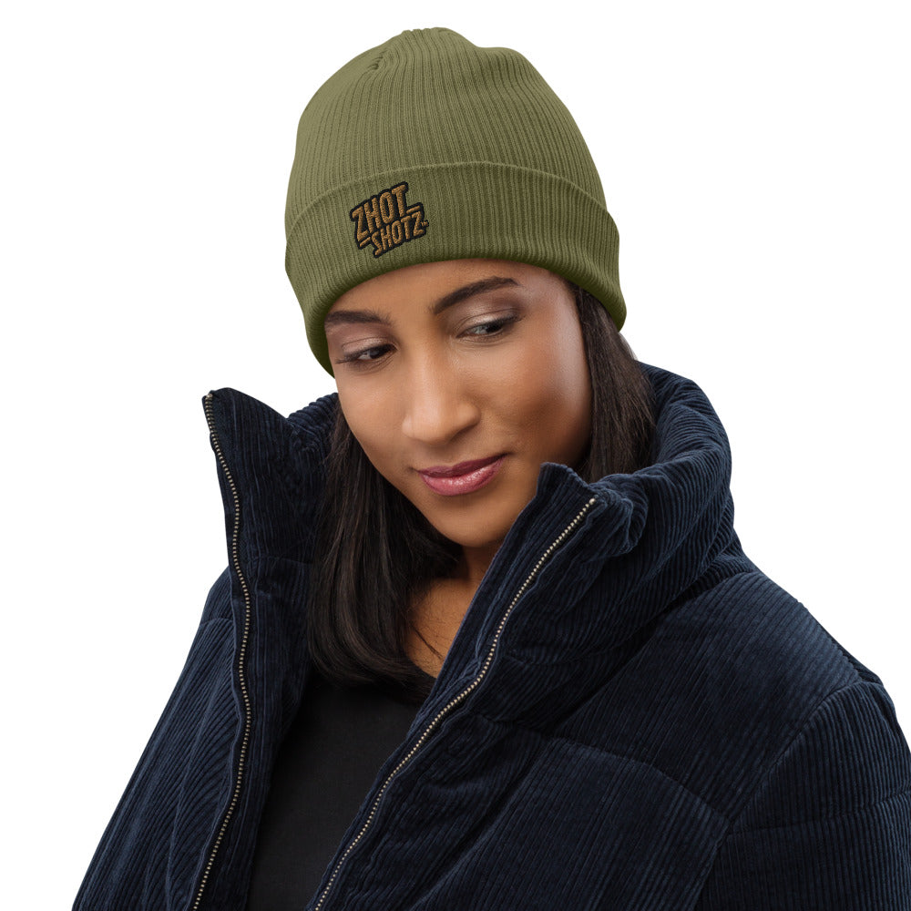Zhot Shtz-Organic ribbed beanie