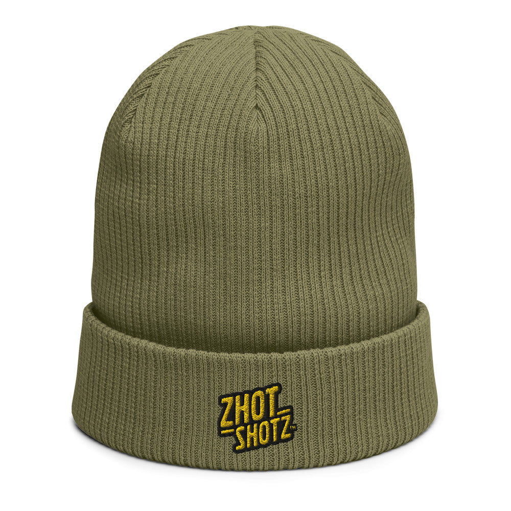 Zhot Shtz-Organic ribbed beanie