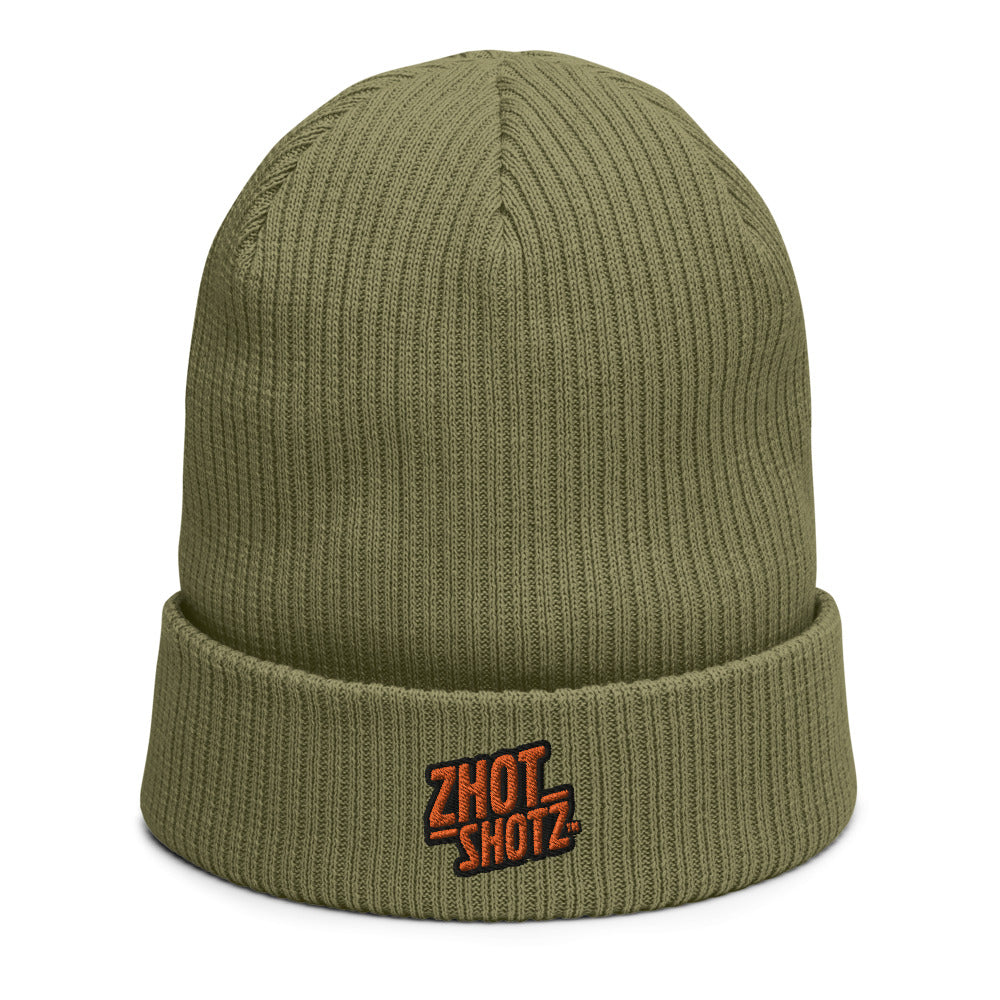 Zhot Shtz-Organic ribbed beanie