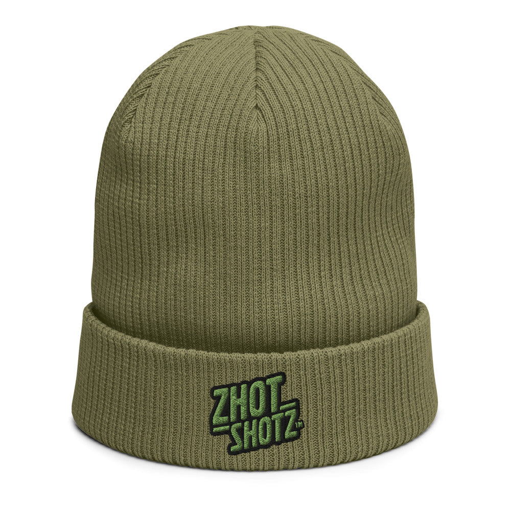 Zhot Shtz-Organic ribbed beanie