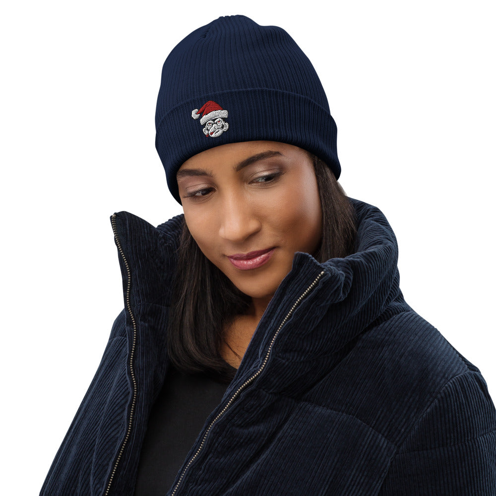 Zhot Shtz Monckey-Organic ribbed beanie