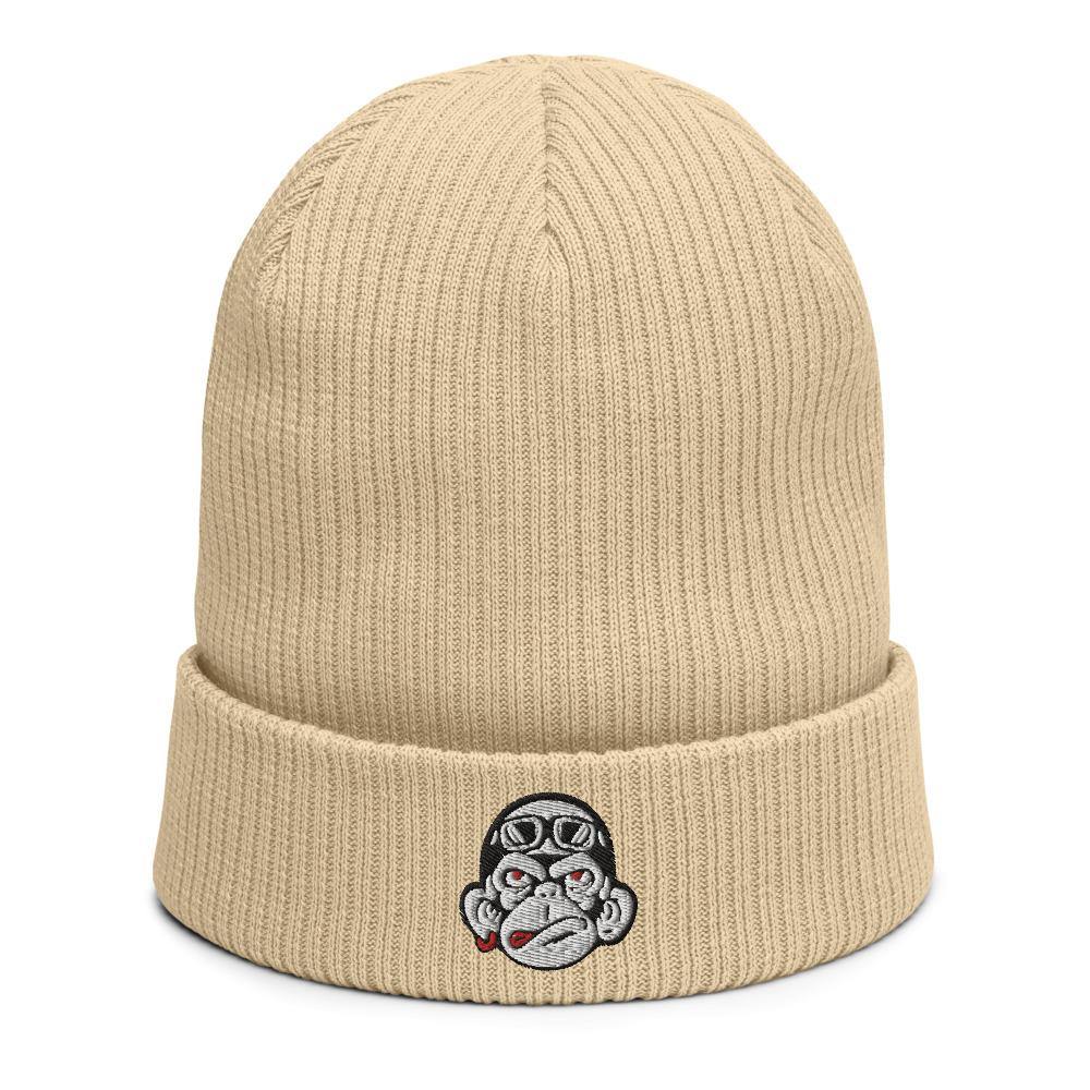 Zhot Shotz Monckey-Organic ribbed beanie - Zhot Shop