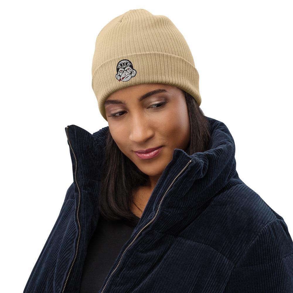 Zhot Shotz Monckey-Organic ribbed beanie - Zhot Shop