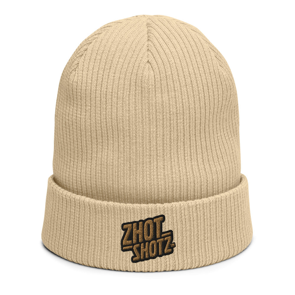 Zhot Shtz-Organic ribbed beanie
