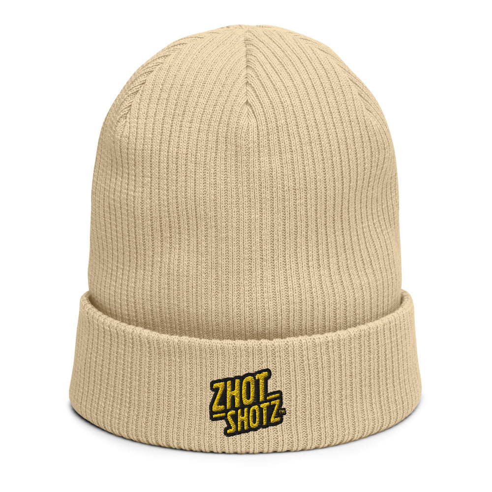 Zhot Shtz-Organic ribbed beanie