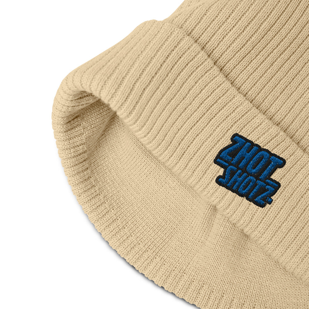 Zhot Shtz-Organic ribbed beanie
