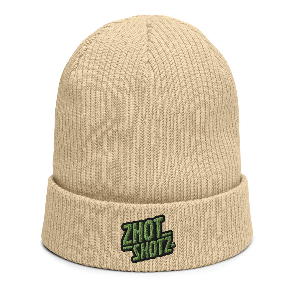 Zhot Shtz-Organic ribbed beanie