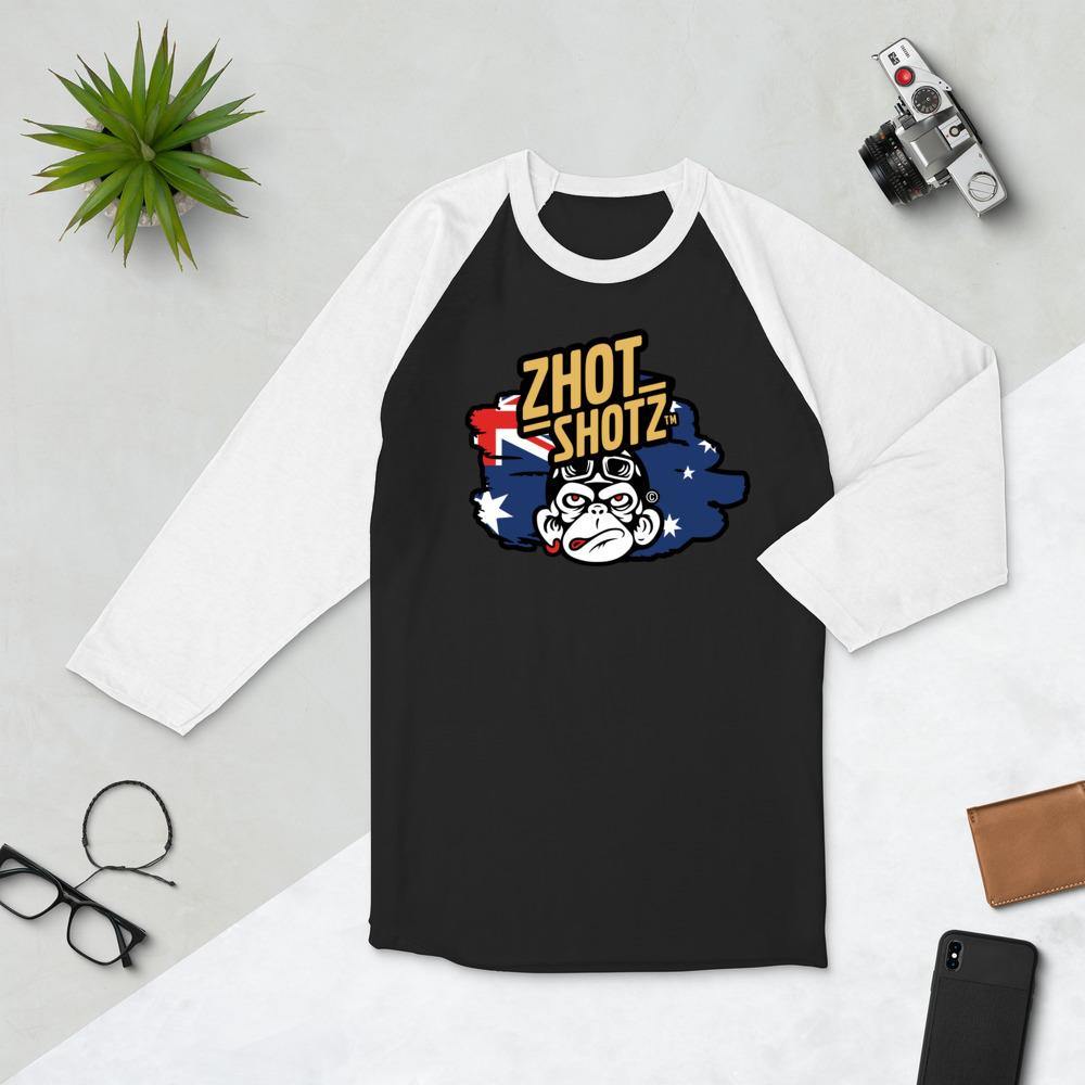 Zhot Shotz-3/4 sleeve raglan shirt - Zhot Shop