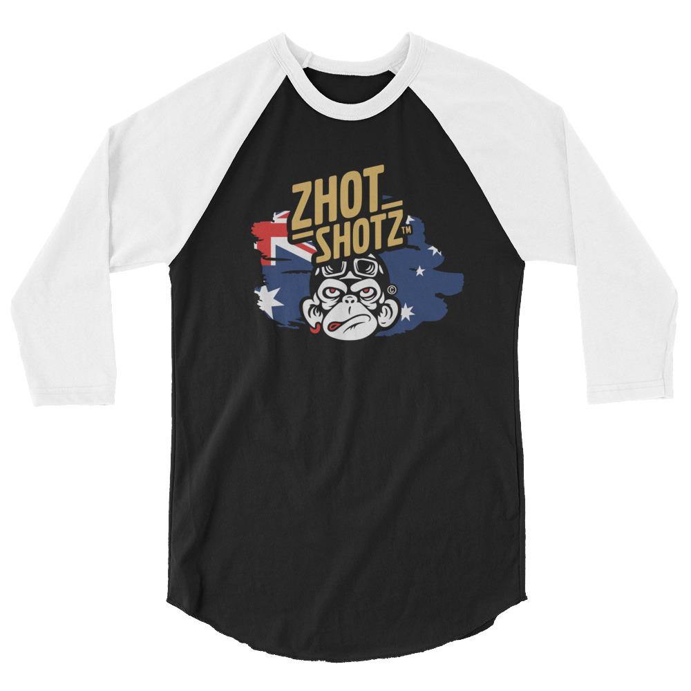 Zhot Shotz-3/4 sleeve raglan shirt - Zhot Shop