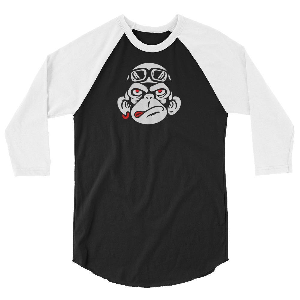 Zhot Shotz Monckey--3/4 sleeve raglan shirt - Zhot Shop
