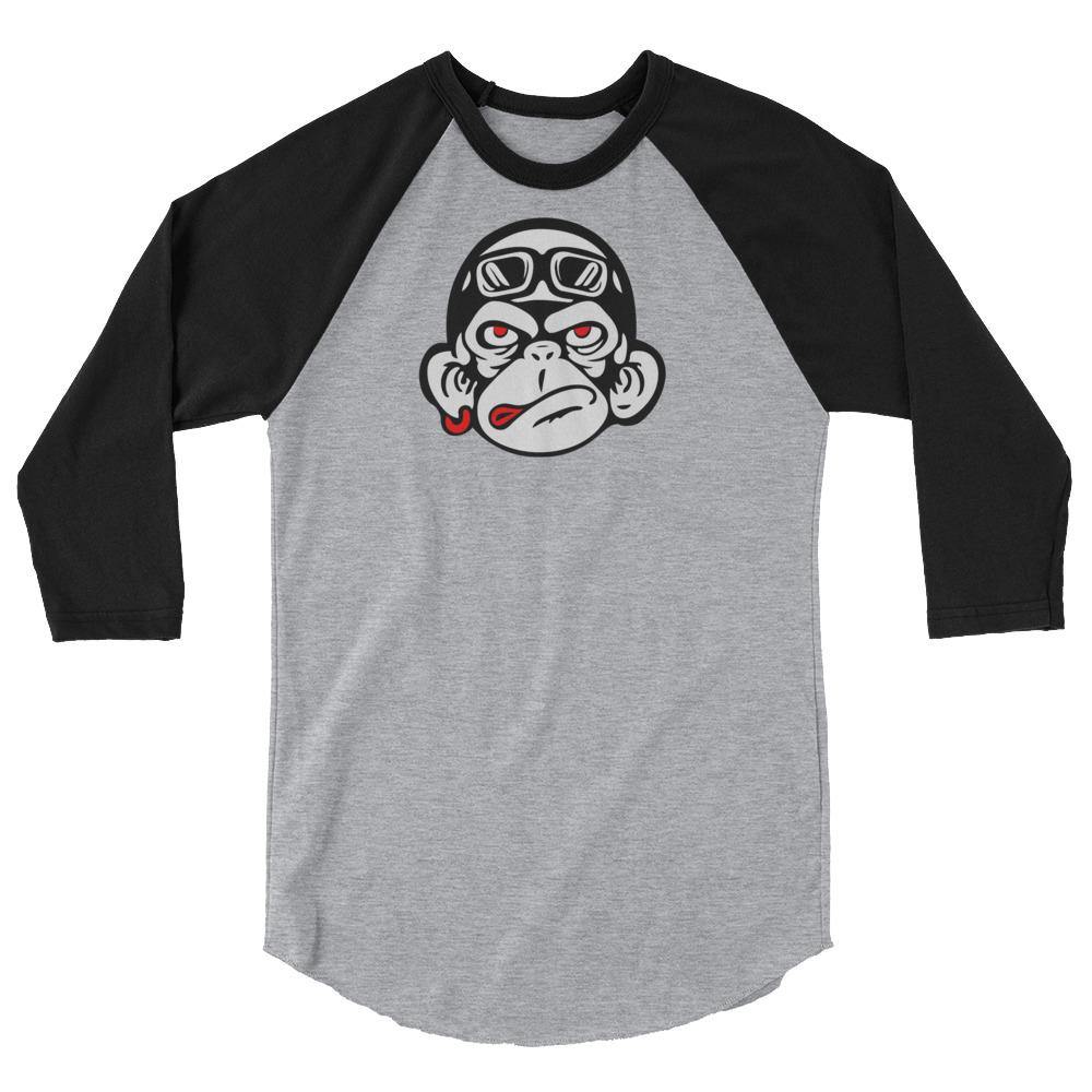 Zhot Shotz Monckey--3/4 sleeve raglan shirt - Zhot Shop