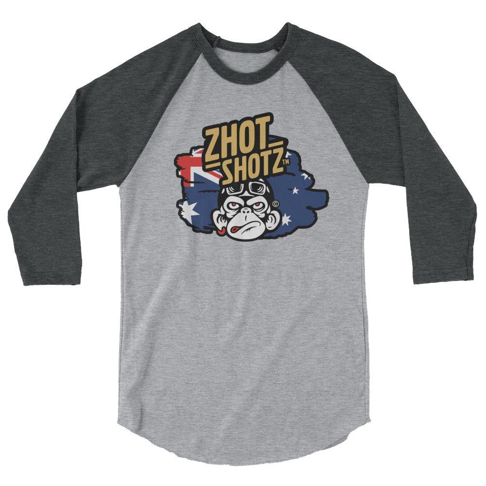 Zhot Shotz-3/4 sleeve raglan shirt - Zhot Shop