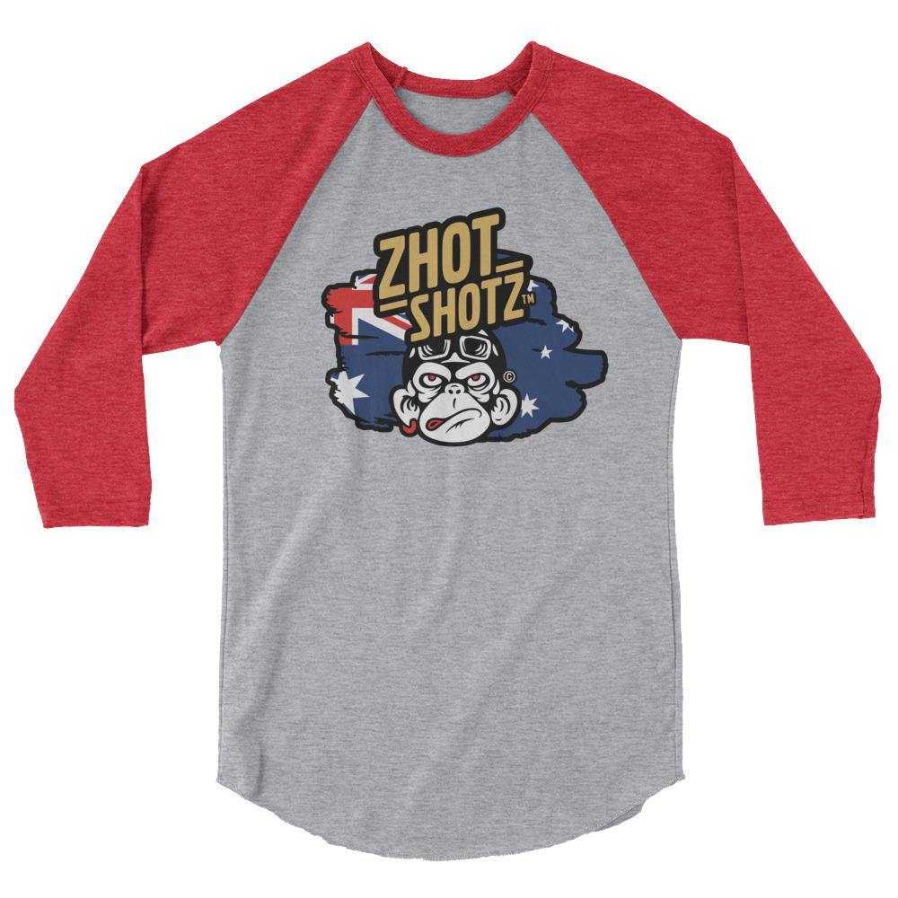 Zhot Shotz-3/4 sleeve raglan shirt - Zhot Shop