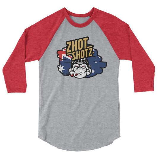 Zhot Shotz-3/4 sleeve raglan shirt - Zhot Shop