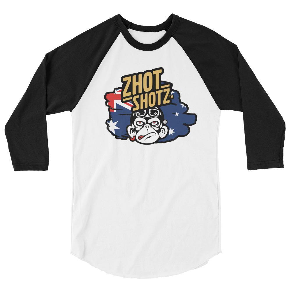 Zhot Shotz-3/4 sleeve raglan shirt - Zhot Shop