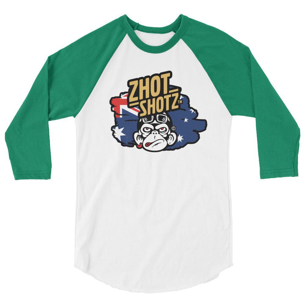 Zhot Shotz-3/4 sleeve raglan shirt - Zhot Shop