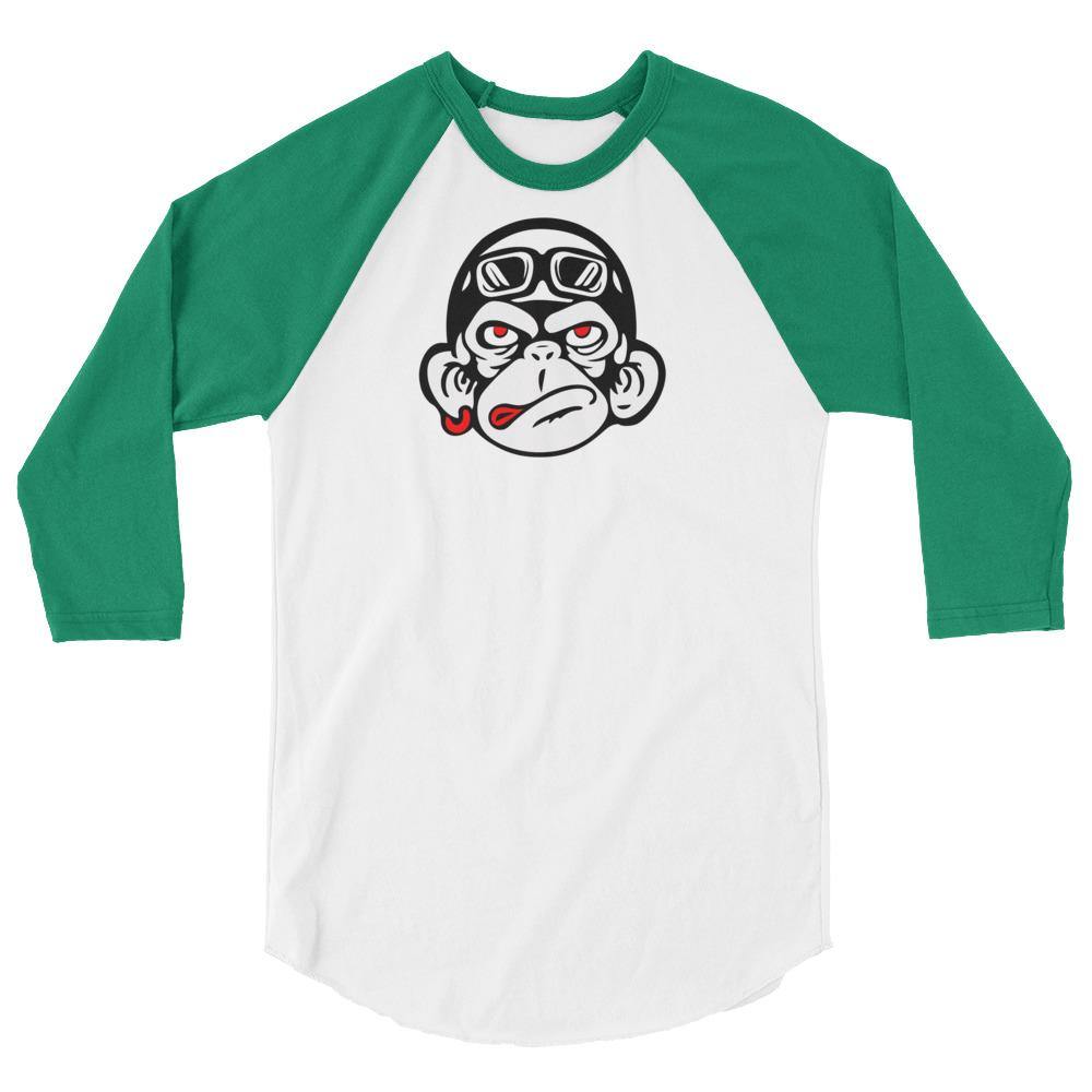 Zhot Shotz Monckey--3/4 sleeve raglan shirt - Zhot Shop