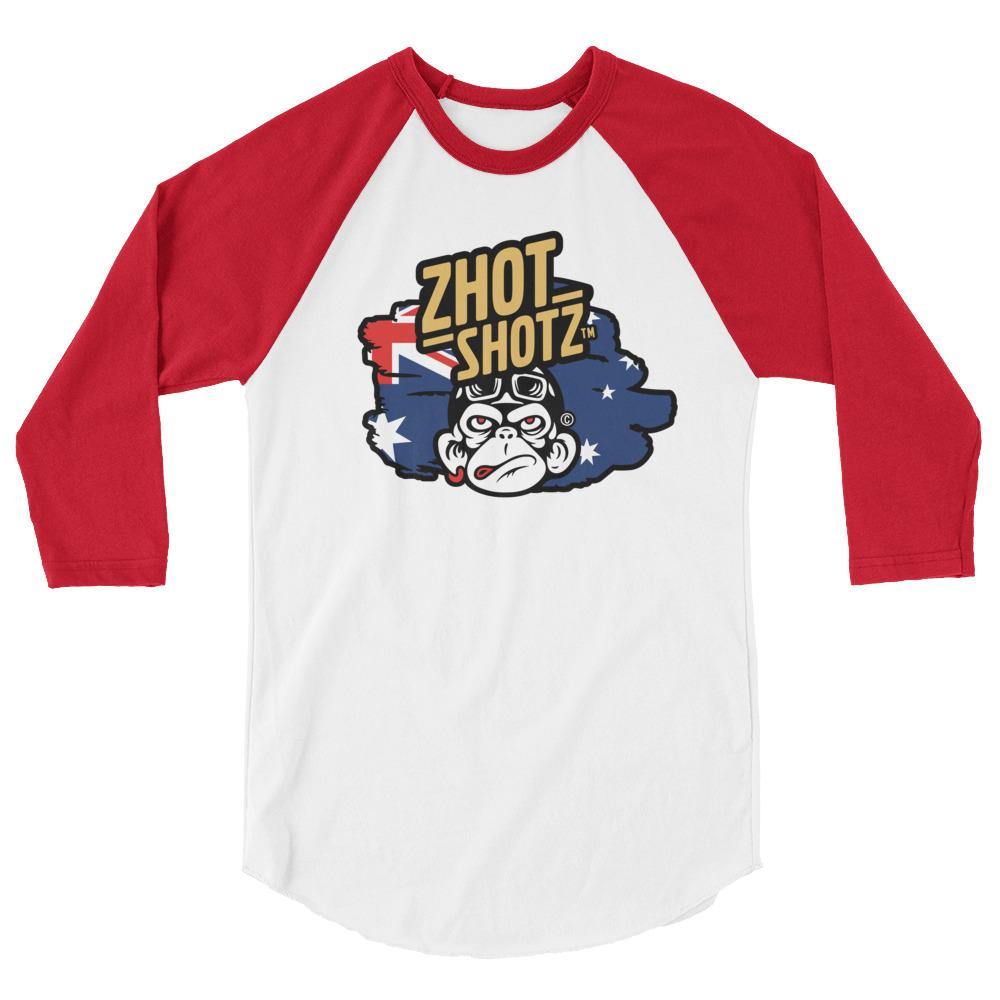 Zhot Shotz-3/4 sleeve raglan shirt - Zhot Shop