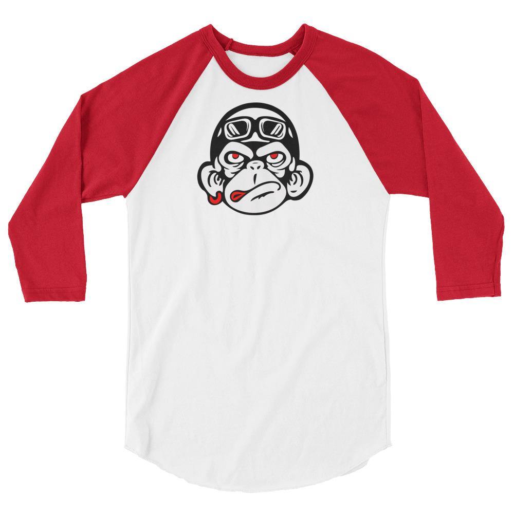 Zhot Shotz Monckey--3/4 sleeve raglan shirt - Zhot Shop