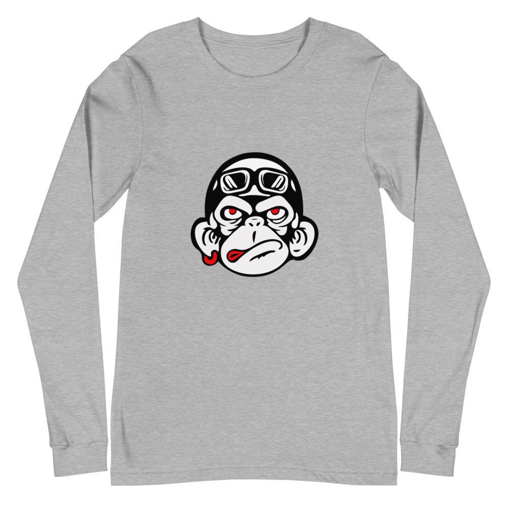 Zhot Shotz Monkey-Unisex Long Sleeve Tee - Zhot Shop