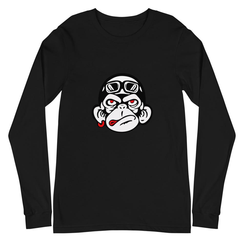 Zhot Shotz Monkey-Unisex Long Sleeve Tee - Zhot Shop