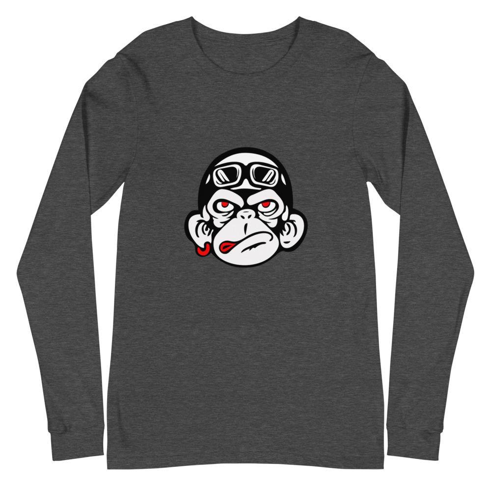 Zhot Shotz Monkey-Unisex Long Sleeve Tee - Zhot Shop