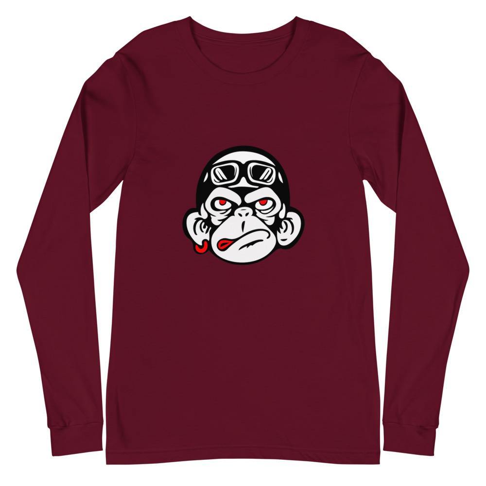 Zhot Shotz Monkey-Unisex Long Sleeve Tee - Zhot Shop