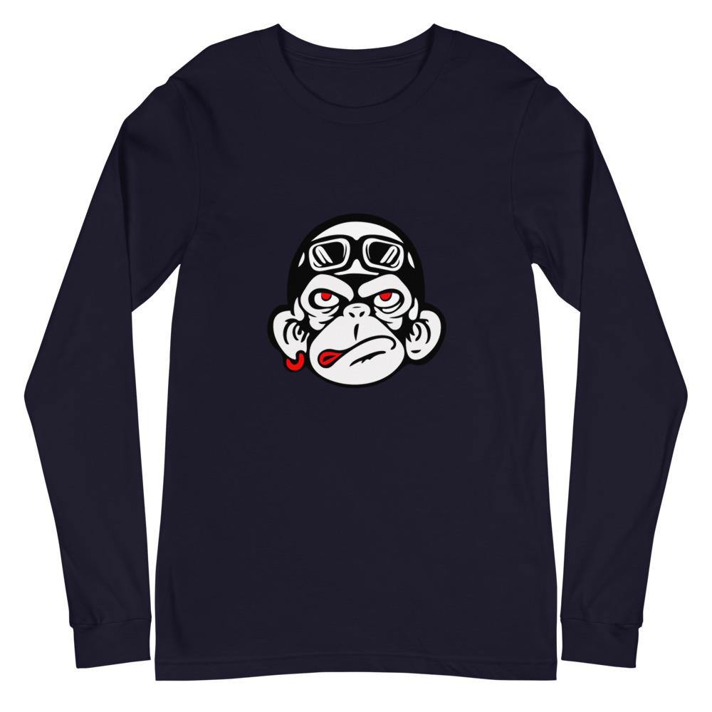 Zhot Shotz Monkey-Unisex Long Sleeve Tee - Zhot Shop