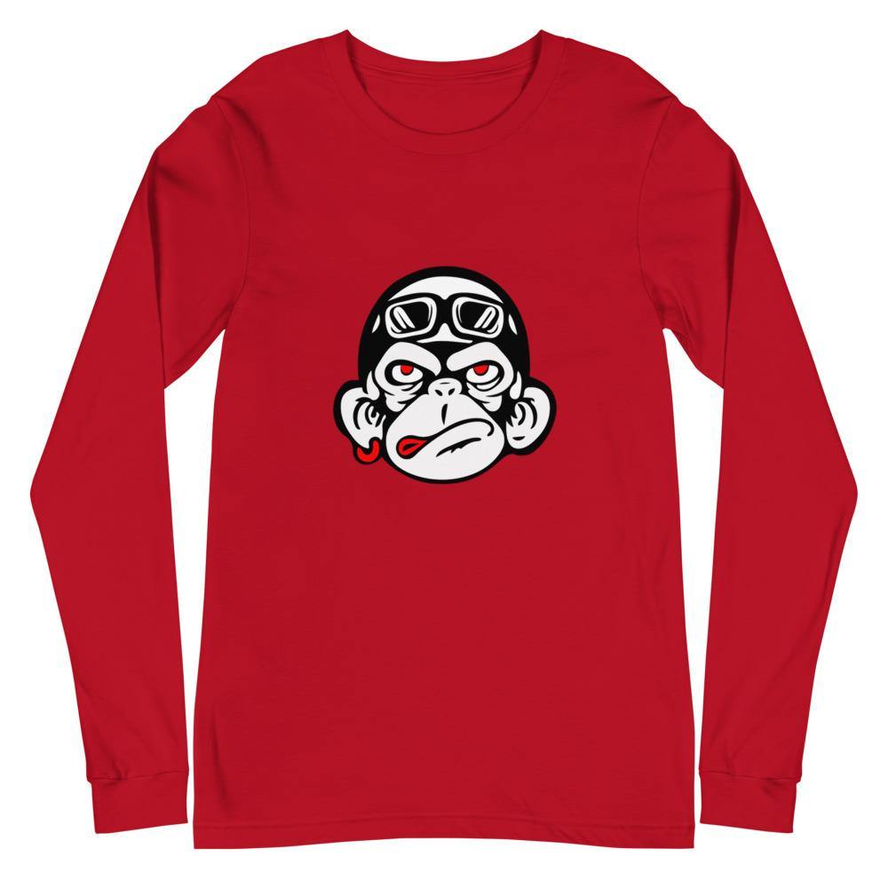 Zhot Shotz Monkey-Unisex Long Sleeve Tee - Zhot Shop