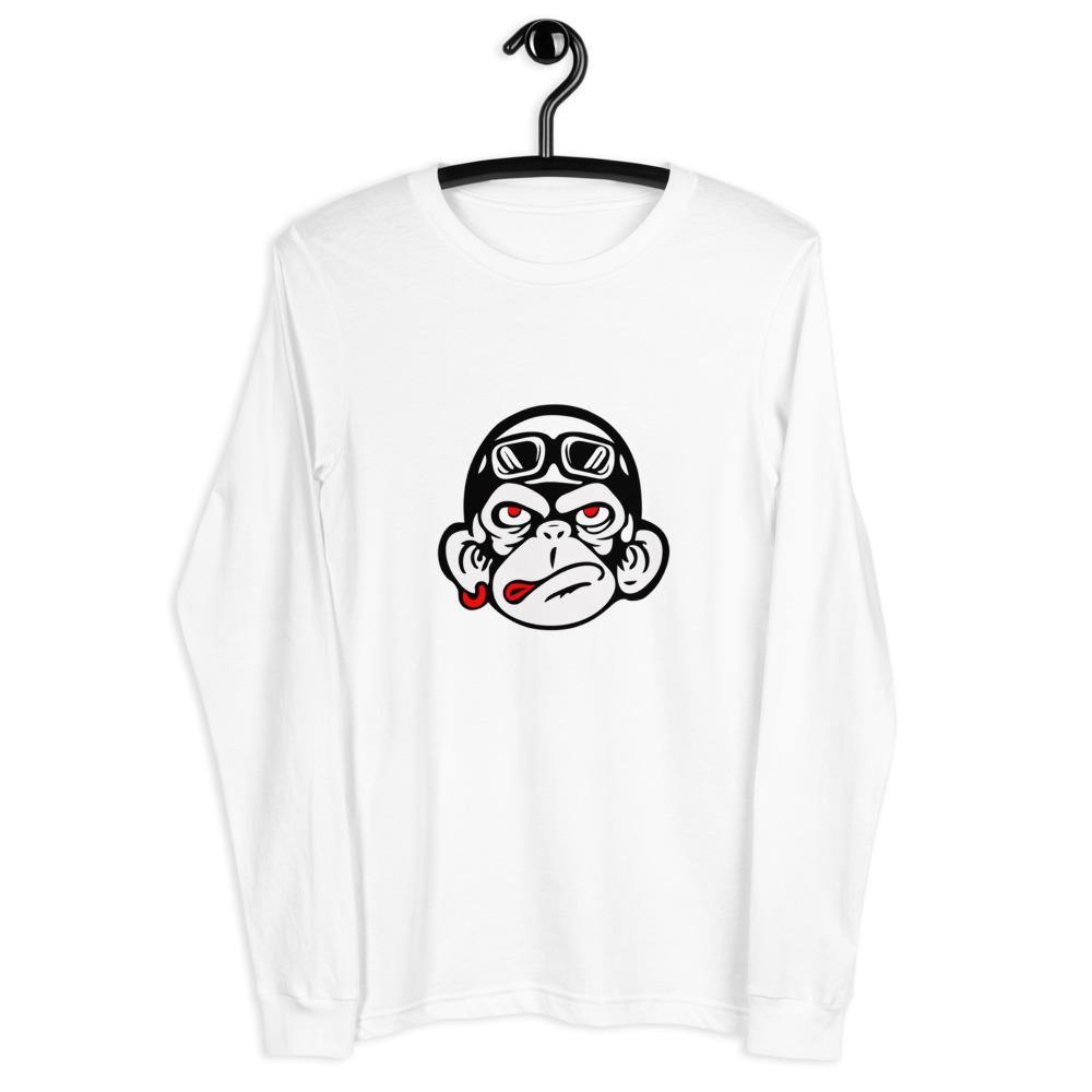 Zhot Shotz Monkey-Unisex Long Sleeve Tee - Zhot Shop