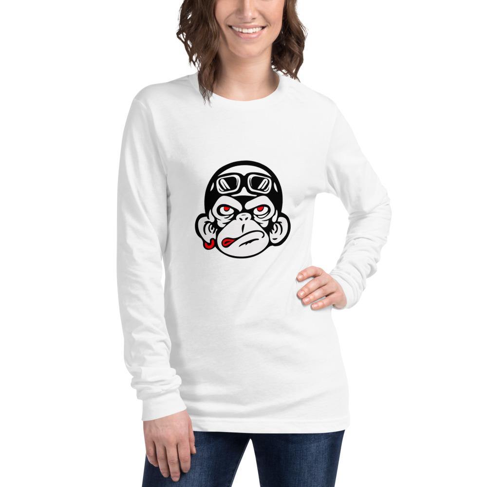 Zhot Shotz Monkey-Unisex Long Sleeve Tee - Zhot Shop